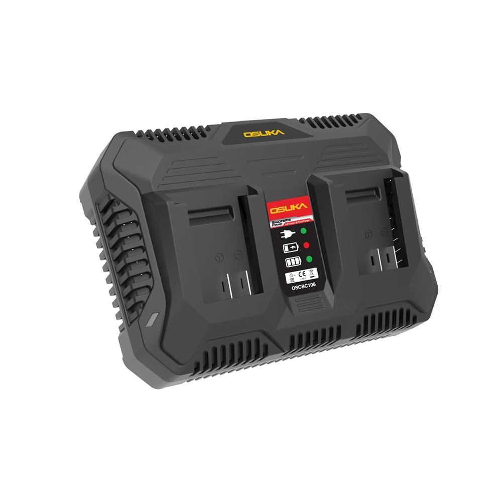 แท่นชาร์จแบตเตอรี่ 2 ช่อง OSUKA OSCBC106 4 แอมป์ 20 โวลต์