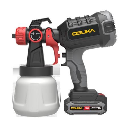เครื่องพ่นสีไร้สาย (พร้อมแบตเตอรี่) OSUKA OCSG776-D1 20 โวลต์ 1000 มล._0