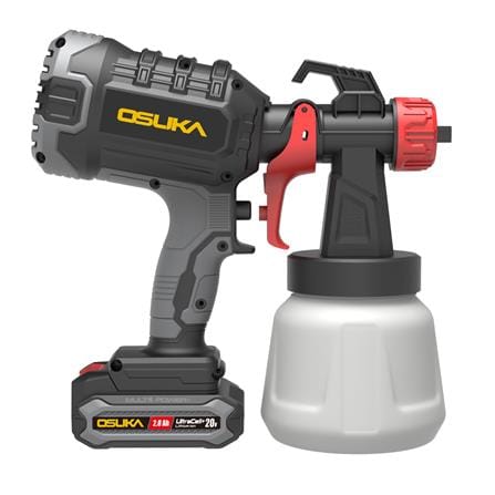 เครื่องพ่นสีไร้สาย (พร้อมแบตเตอรี่) OSUKA OCSG776-D1 20 โวลต์ 1000 มล._1
