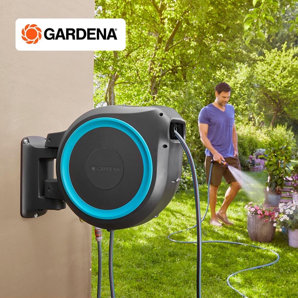 สายยางโรลอัตโนมัติ GARDENA 1/2 นิ้ว x 25 ม.