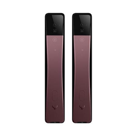 มือจับหลอกประตูดิจิตอล LOCKIN S6 MAX สีม่วง_1