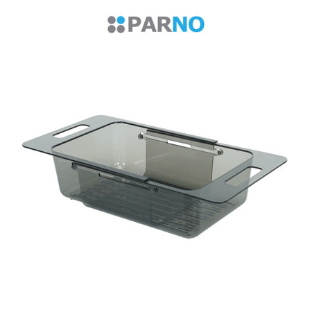 ตะแกรงพลาสติกยืดหด PARNO DE-ON001 สีดำ