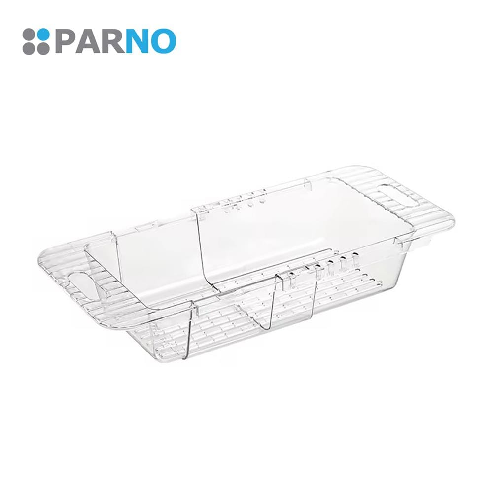ตะแกรงพลาสติกยืดหด PARNO DE-ON001 สีใส