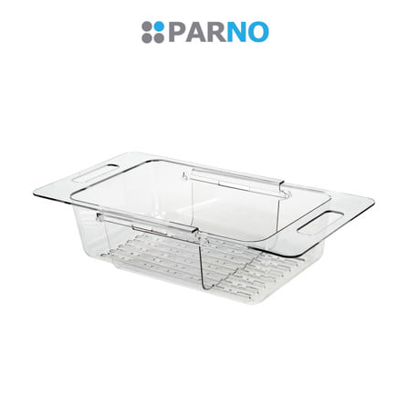 ตะแกรงพลาสติกยืดหด PARNO DE-ON001 สีใส