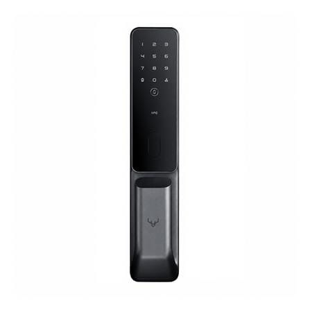 มือจับหลอกประตูดิจิตอล LOCKIN SV40 สีดำ_0