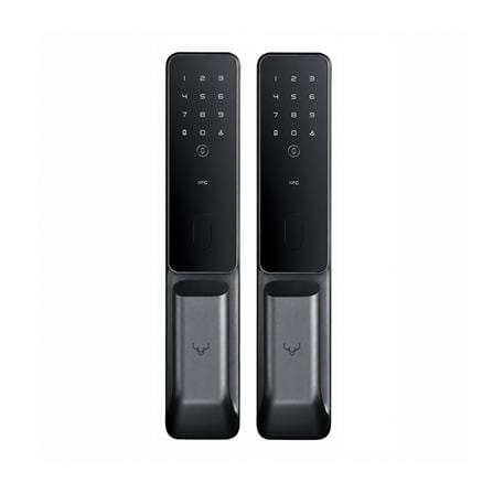 มือจับหลอกประตูดิจิตอล LOCKIN SV40 สีดำ_1