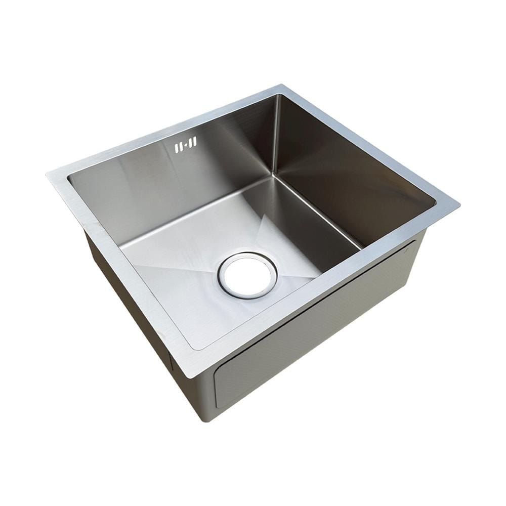 ซิงค์ฝัง 1 หลุม S-FLO NL0122-SI-SS สีเงิน