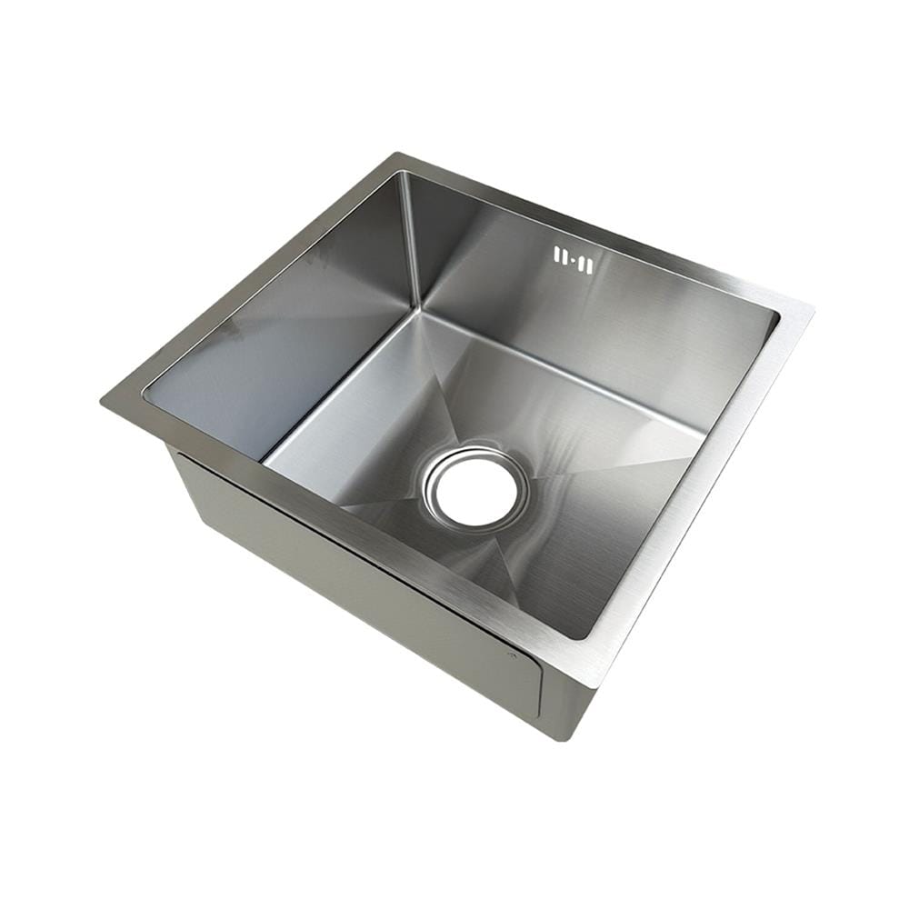 ซิงค์ฝัง 1 หลุม S-FLO NL0122-SI-SS สีเงิน
