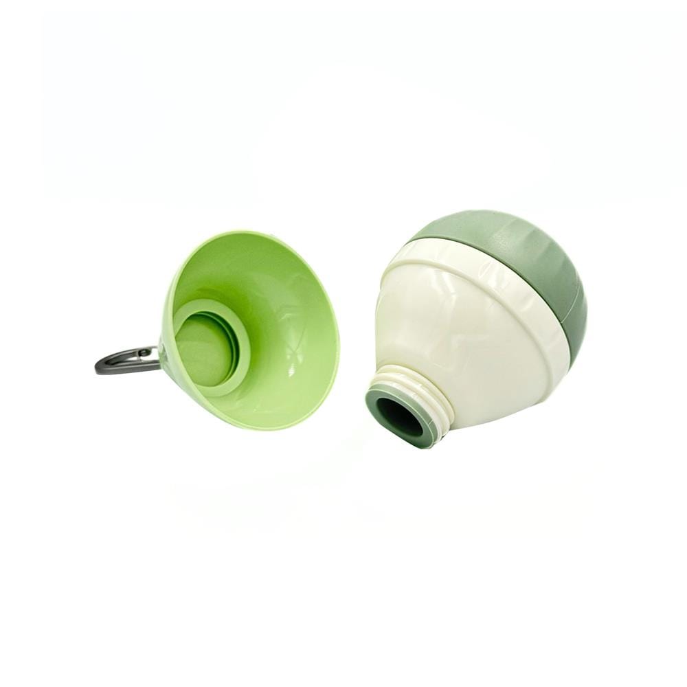 ขวดน้ำพกพาสัตว์เลี้ยง MOOLA 200 มล. สีเขียว