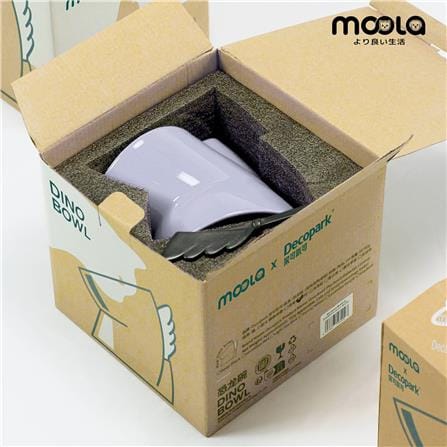 ชามใส่อาหารสัตว์เลี้ยง MOOLA สีม่วง_4