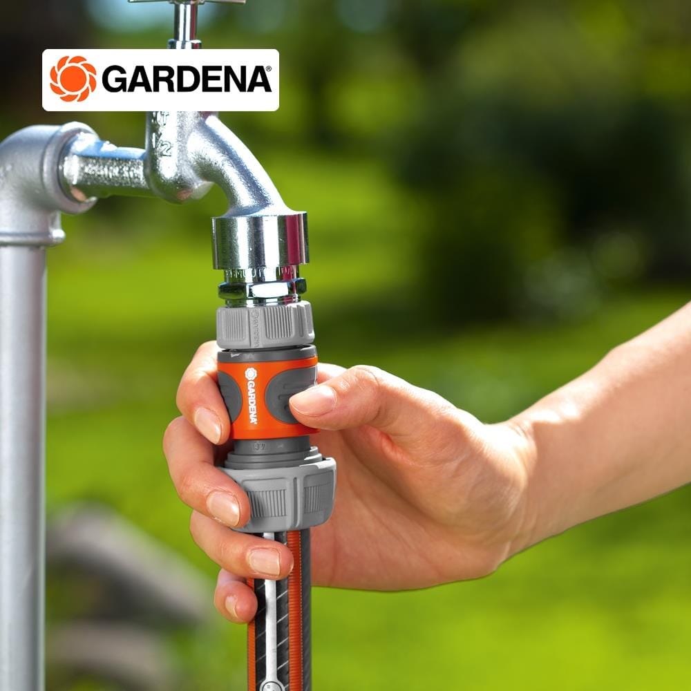 ข้อต่อสวมเร็ว+สวมสายยาง GARDENA 3/4 นิ้ว x 19 มม.