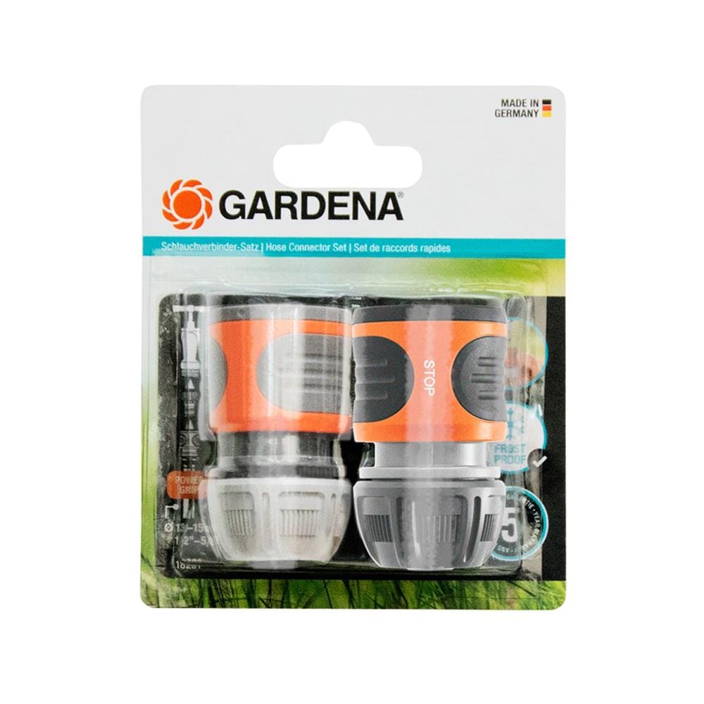 ข้อต่อสวมเร็ว+สวมสายยาง GARDENA 1/2 นิ้ว x 5/8 นิ้ว