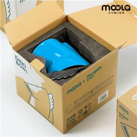 ชามใส่อาหารสัตว์เลี้ยง MOOLA สีฟ้า_3