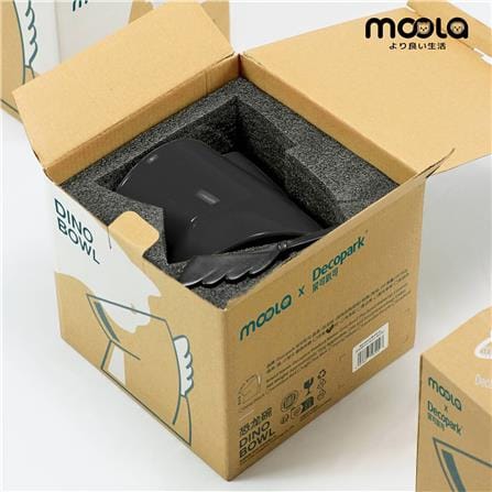 ชามใส่อาหารสัตว์เลี้ยง MOOLA สีดำ_3