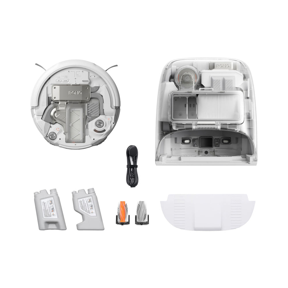 เครื่องดูดฝุ่นหุ่นยนต์ DJI ROMO P 6937224131859