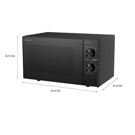 ไมโครเวฟ SHARP R-S20M6TA-B 20 ลิตร_6