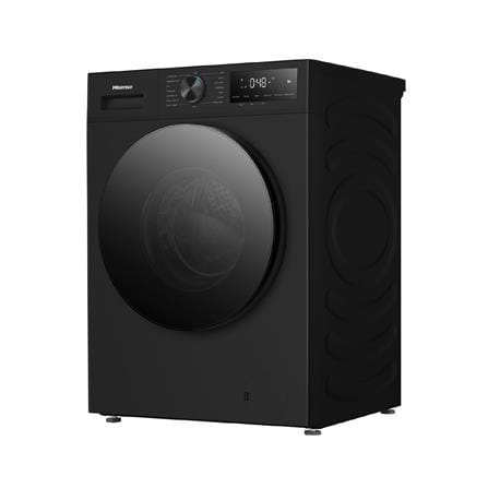 เครื่องซักอบผ้าฝาหน้า HISENSE WD120I142VKL 12/8 กก. 1400 RPM อินเวอร์เตอร์ สีดำ_1