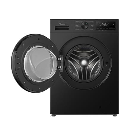 เครื่องซักอบผ้าฝาหน้า HISENSE WD120I142VKL 12/8 กก. 1400 RPM อินเวอร์เตอร์ สีดำ_3