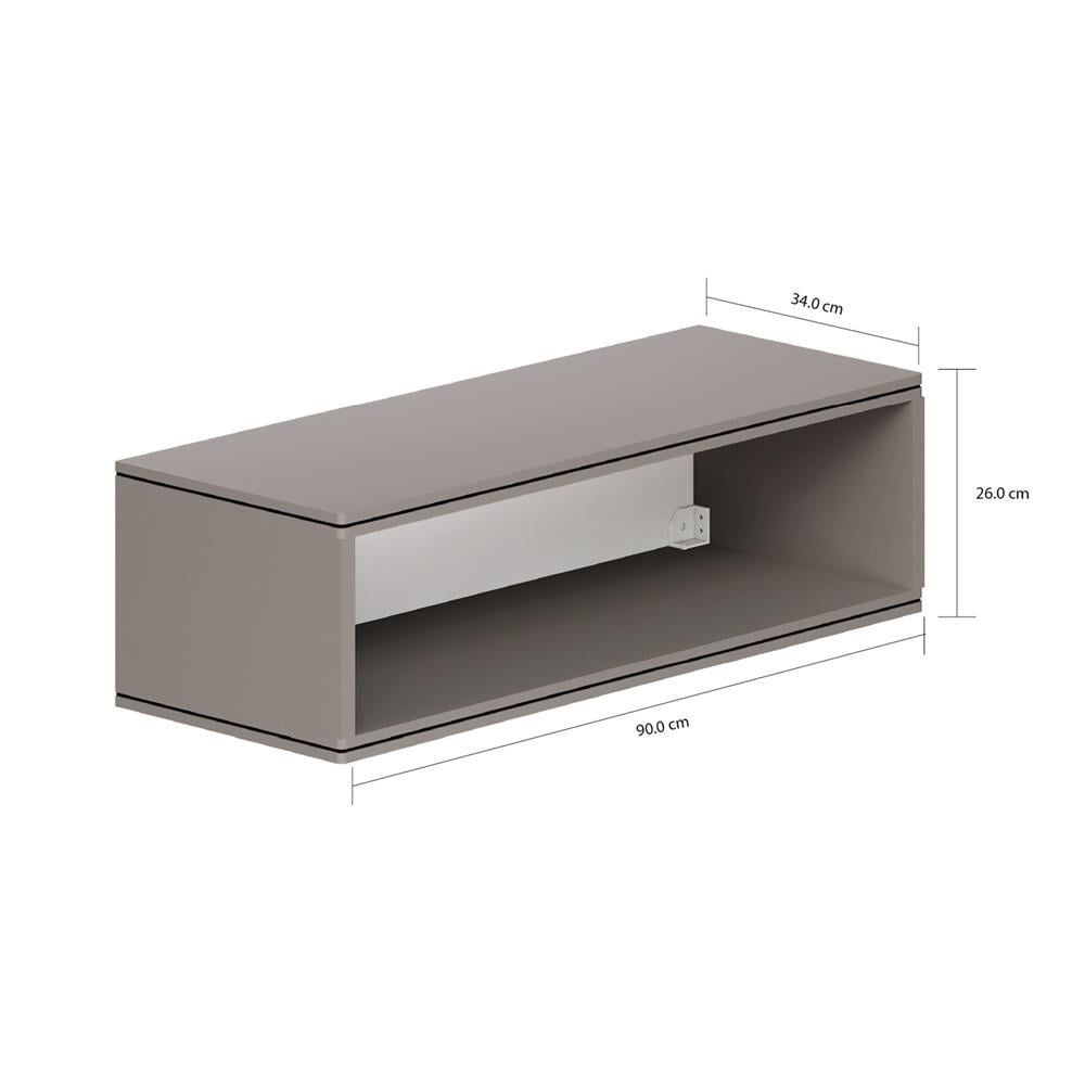 ช่องเสริม KING B10-65 90x26 ซม. สี EARLGRAY