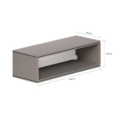 ช่องเสริม KING B10-65 90x26 ซม. สี EARLGRAY_4