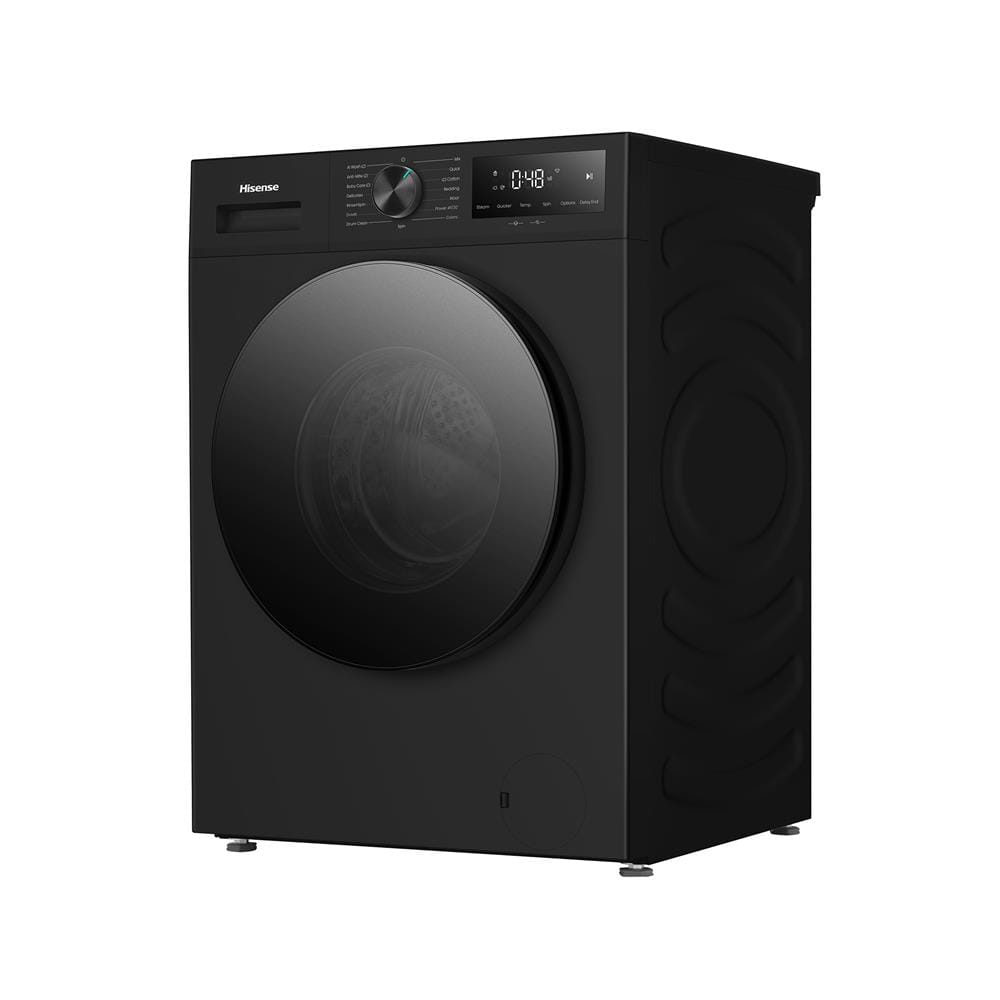 เครื่องซักผ้าฝาหน้า HISENSE WF140I142VKM 14 กก. 1400 RPM อินเวอร์เตอร์ สีดำ