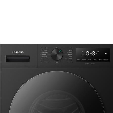 เครื่องซักผ้าฝาหน้า HISENSE WF140I142VKM 14 กก. 1400 RPM อินเวอร์เตอร์ สีดำ_4