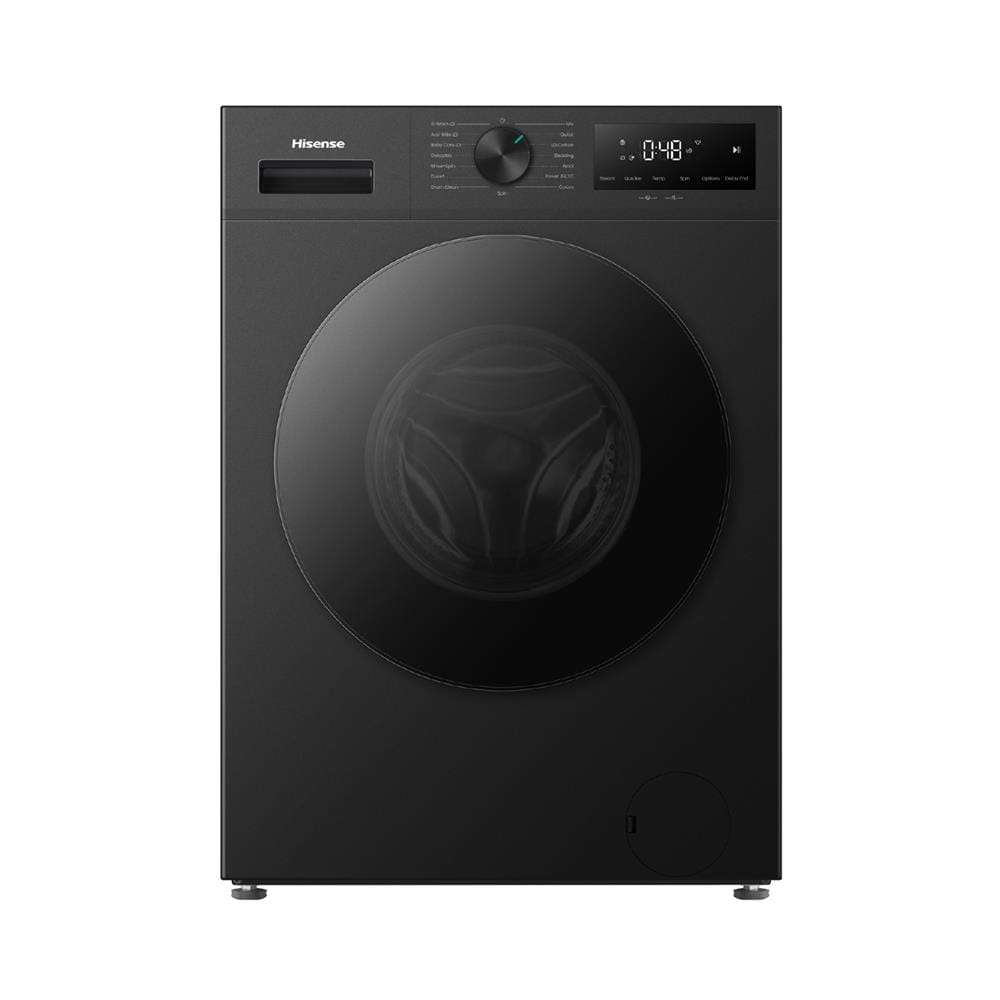 เครื่องซักผ้าฝาหน้า HISENSE WF120I142VKL 12 กก. 1400 RPM อินเวอร์เตอร์ สีดำ