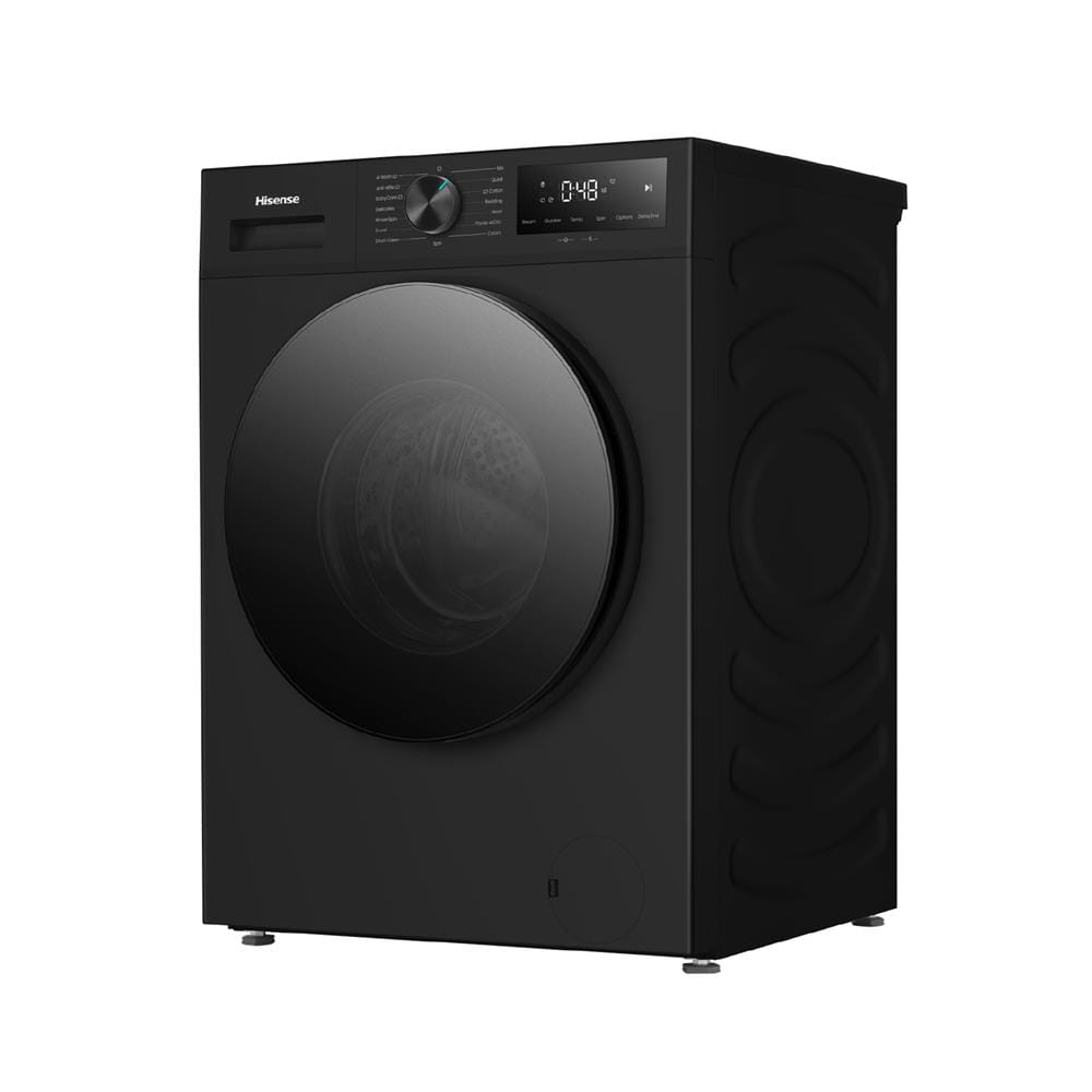 เครื่องซักผ้าฝาหน้า HISENSE WF120I142VKL 12 กก. 1400 RPM อินเวอร์เตอร์ สีดำ
