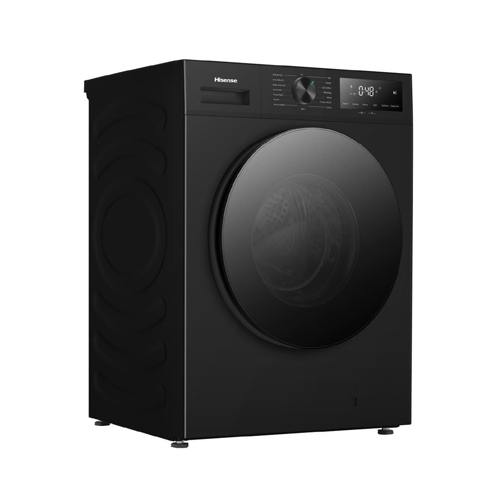 เครื่องซักผ้าฝาหน้า HISENSE WF120I142VKL 12 กก. 1400 RPM อินเวอร์เตอร์ สีดำ