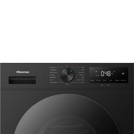 เครื่องซักผ้าฝาหน้า HISENSE WF120I142VKL 12 กก. 1400 RPM อินเวอร์เตอร์ สีดำ_4
