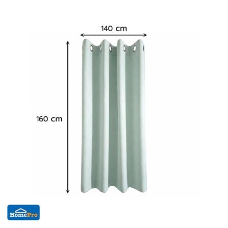 ผ้าม่าน EYELET HOME LIVING STYLE CHERRILL UV 140x160 ซม. สีเขียว_6