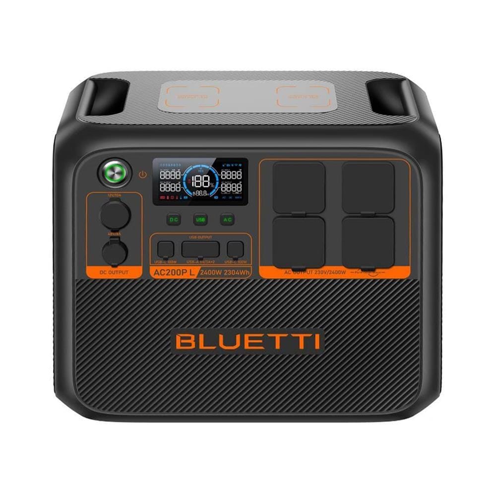 POWER BOX BLUETTI AC200PL 2400 วัตต์ สีดำ
