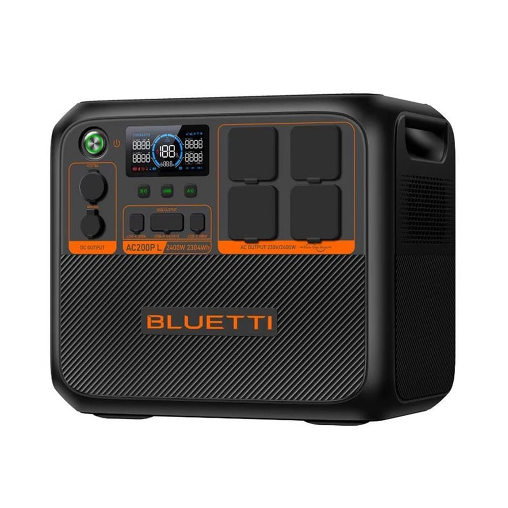 POWER BOX BLUETTI AC200PL 2400 วัตต์ สีดำ
