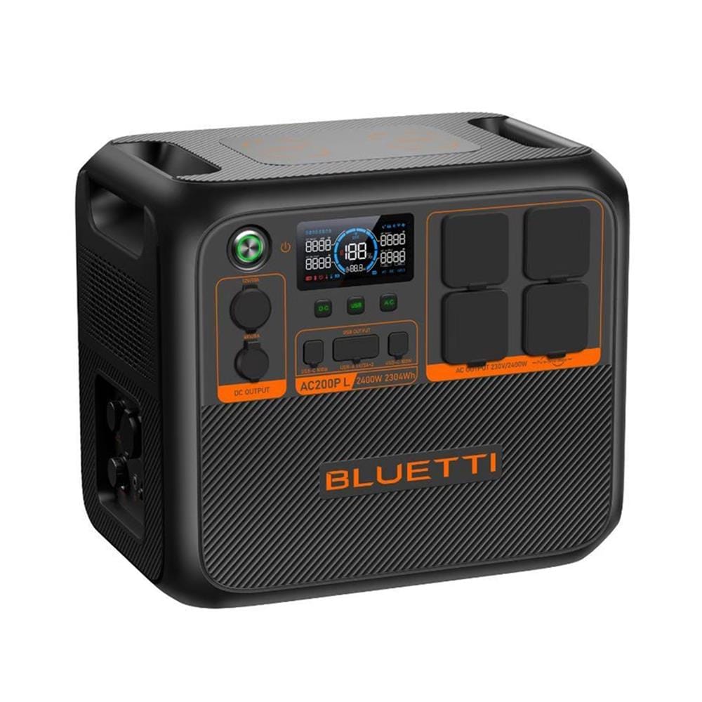 POWER BOX BLUETTI AC200PL 2400 วัตต์ สีดำ