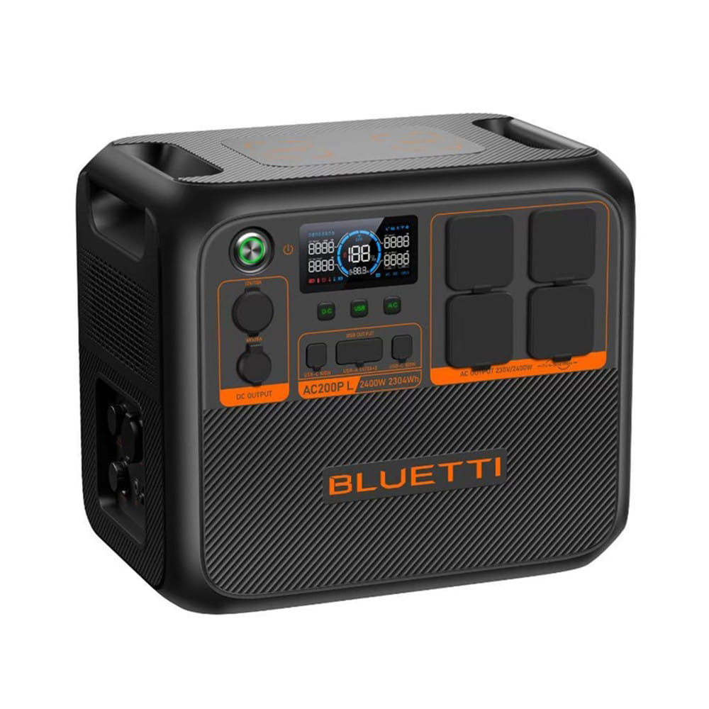 POWER BOX BLUETTI AC200PL 2400 วัตต์ สีดำ