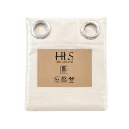 ผ้าม่าน EYELET HOME LIVING STYLE CHERRILL UV 140x220 ซม. สีครีม_2