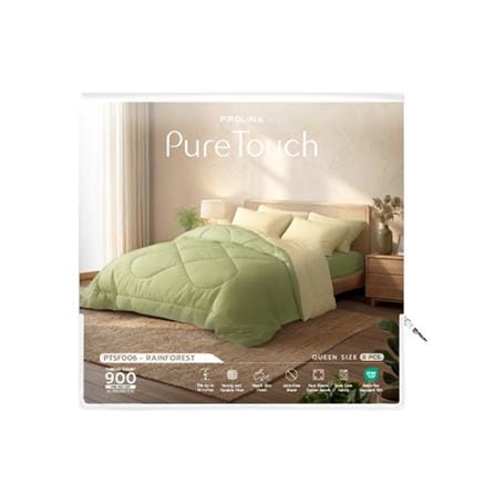 ชุดผ้าปูที่นอน 5 ฟุต (ชุด 5 ชิ้น) FROLINA PURE TOUCH PTSF006_3