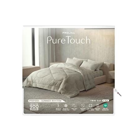 ชุดผ้าปูที่นอน 3.5 ฟุต (ชุด 3 ชิ้น) FROLINA PURE TOUCH PTDF005_3