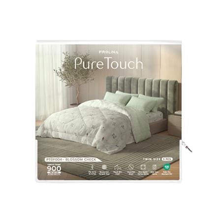 ชุดผ้าปูที่นอน 3.5 ฟุต (ชุด 3 ชิ้น) FROLINA PURE TOUCH PTDF004_3