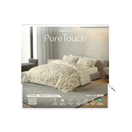 ชุดผ้าปูที่นอน 3.5 ฟุต (ชุด 3 ชิ้น) FROLINA PURE TOUCH PTDF006_3