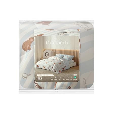 ชุดผ้าปูที่นอน 3.5 ฟุต (ชุด 4 ชิ้น) FROLINA PURE TOUCH PTDF002_3