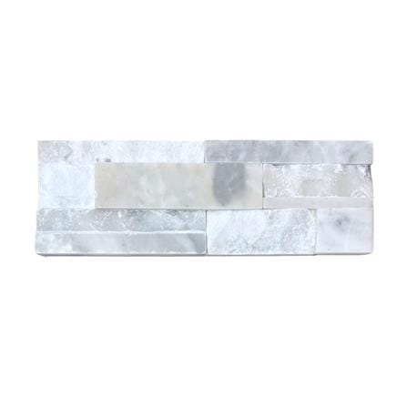 หินอ่อน 10x30 ซม. หินโคราช จิ๊กซอว์ สีขาวเทา_1