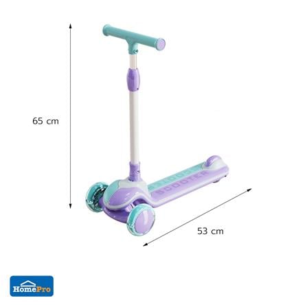 สกู๊ตเตอร์เด็ก GRANDE G1 สีเขียวม่วง_1