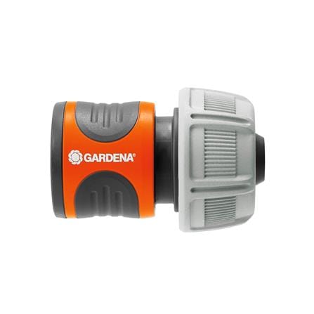 ข้อต่อสวมเร็ว+สวมสายยาง GARDENA 3/4 นิ้ว สีเทา_2