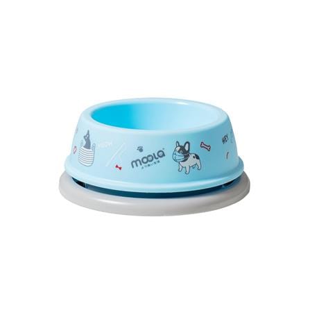ชามอาหารสัตว์เลี้ยง MOOLA สีฟ้า_0