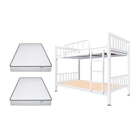 เตียงเหล็ก 2 ชั้น THAIBULL ST2FTN4-105W(SFPE) สีขาว_3