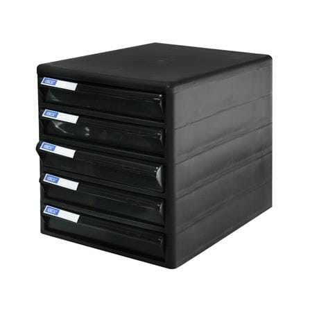 ตู้ลิ้นชักเก็บเอกสาร 5 ชั้น ORCA CBN-5 สีดำ_0