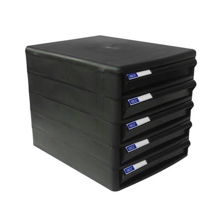 ตู้ลิ้นชักเก็บเอกสาร 5 ชั้น ORCA CBN-5 สีดำ_3