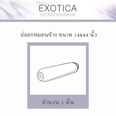 ปลอกหมอนข้าง EXOTICA 42HC สี GOLD_5
