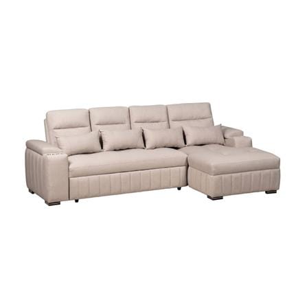 โซฟาเข้ามุมขวา AS FURNITURE KENZO CRU91L สีครีม_0
